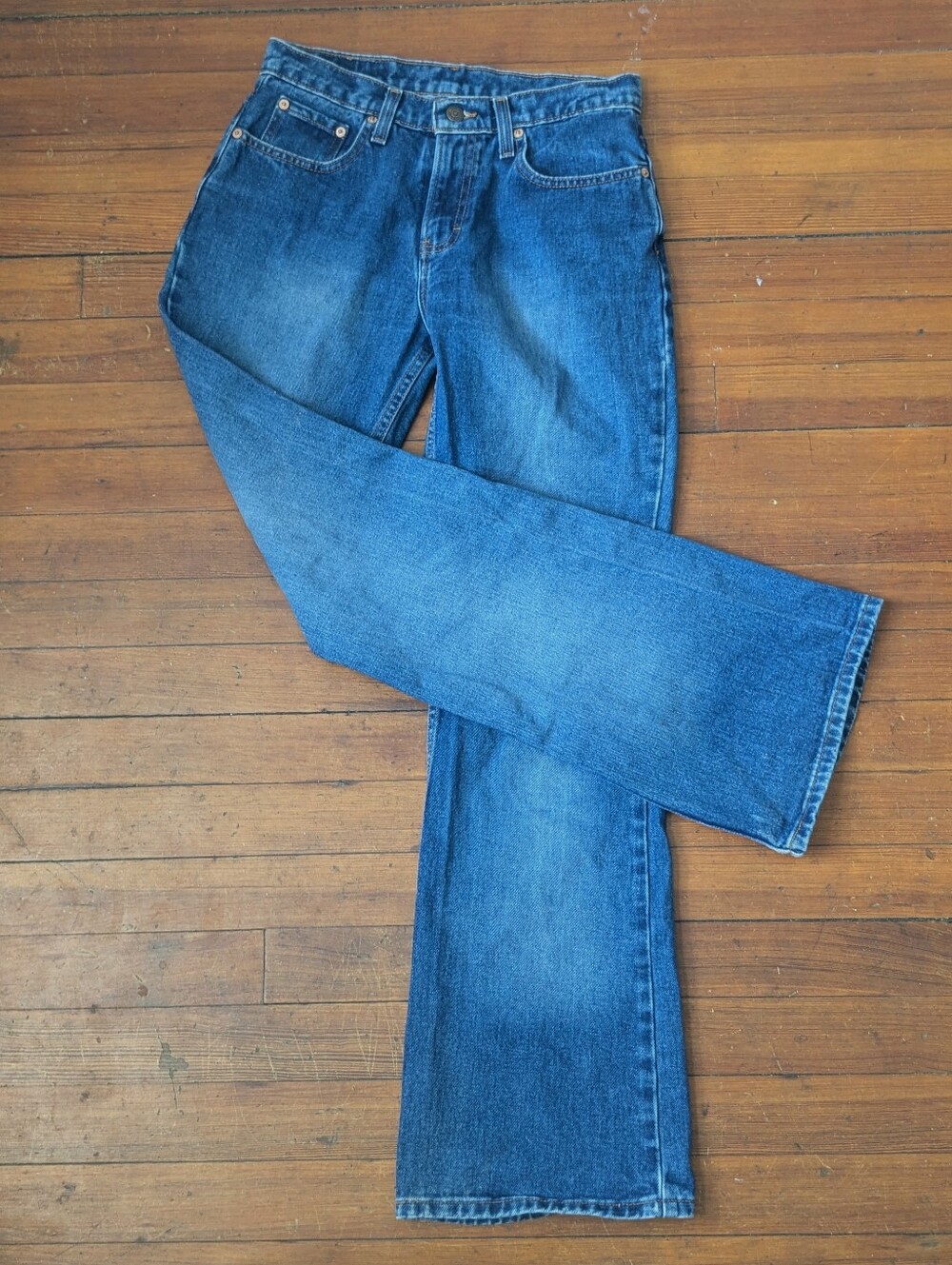 Vintage Jordache Med Wash Relaxed Bootcut High Rise Jeans 9/10 Fits 26
